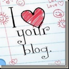 I love your blog award