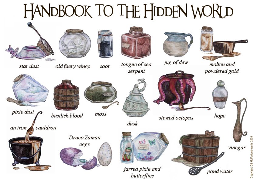 Pixie Dust Miniatures Magical Matter and Useful Ingredients