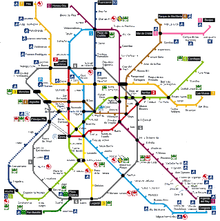 Vaihtopäiväkirja - Madrid: Metro de Madrid