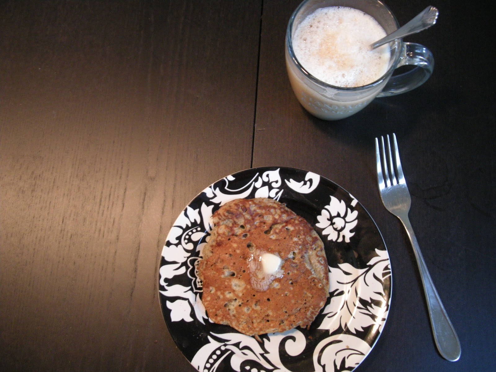 Monica tries to cook... Wild Rice Flour Pancakes