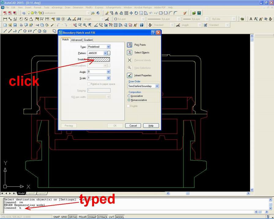 AutoCAD Hatch SOLIDWORKSAUTOCADUNIGRAPHICS DESIGN
