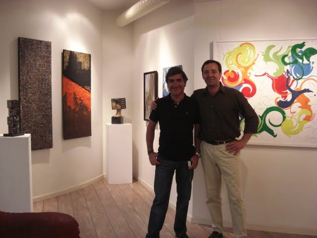Francisco Urbano (Agenzia) and Miguel Moreira (VerArte Gallery)
