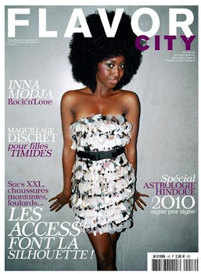 Inna Modja en couv&rsquo; de Flavor