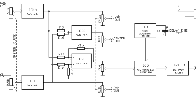 Surround Sound Decoder Circuit Diagram