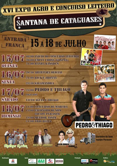 Blog da Iara Expo de Santana de Cataguases