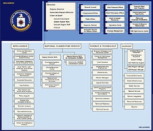 Profile Facts: Organizational structure of CIA