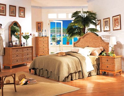 Adornos jardín: Muebles de mimbre precios