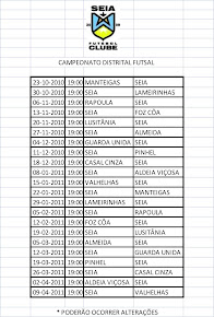 CALENDÁRIO 2010/2011