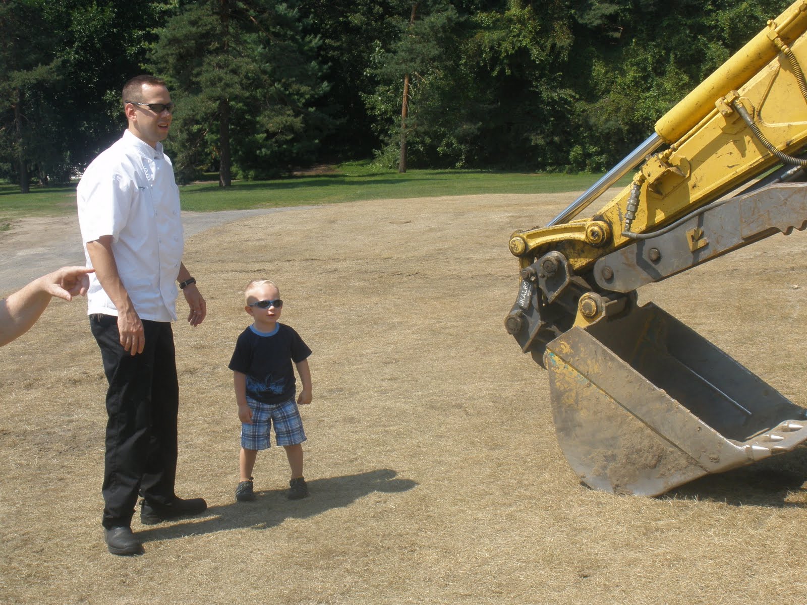 Compact tractor attachments Diggers and dump trucks