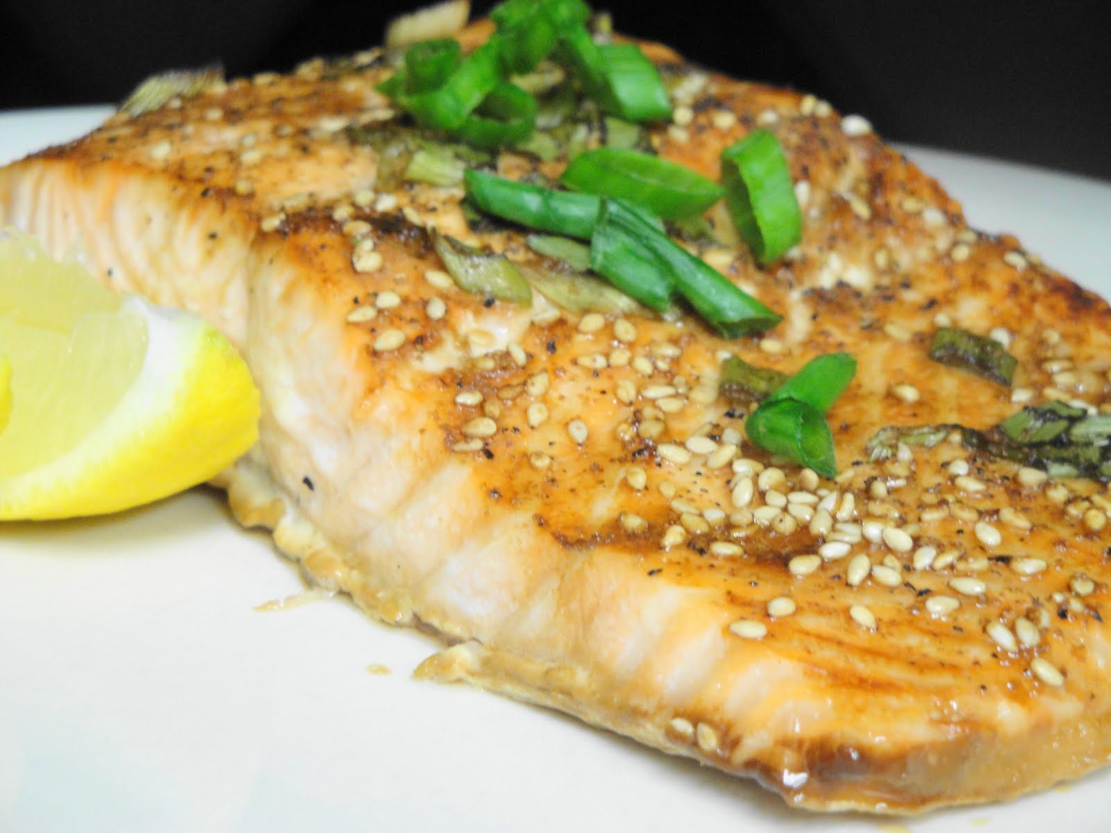 Just Dishin': Honey Soy Broiled Salmon