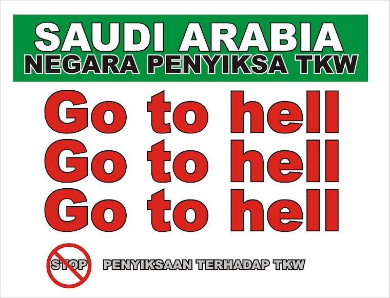go to hell arab saudi