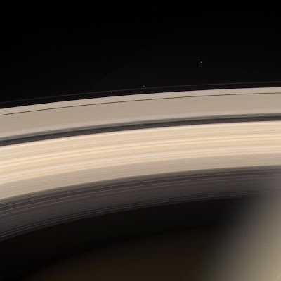 Saturn, Prometheus, Pandora, Janus