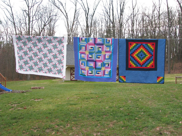 Quilts on the washline
