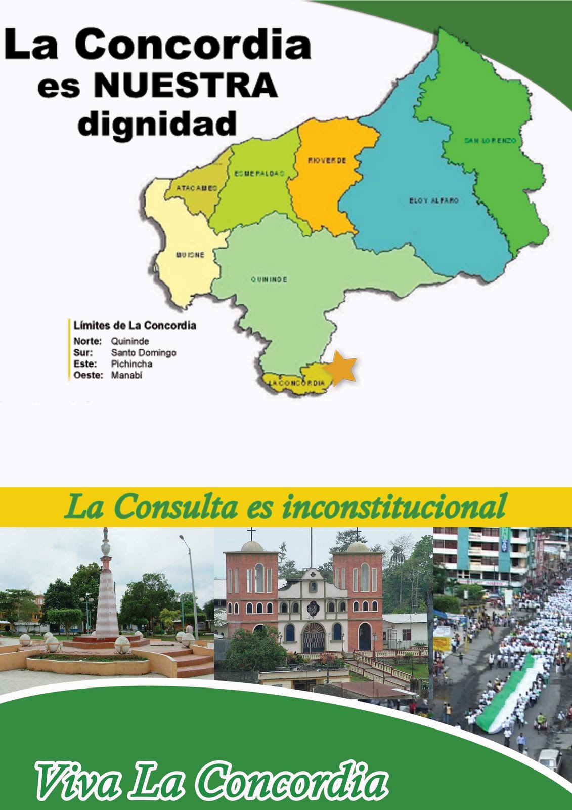 Cambiamos y Avanzamos La Concordia es nuestra dignidad