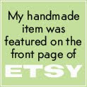 39 Times On ETSY Front Page!