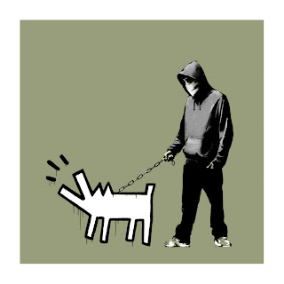 Banksy Choose Your Weapon Print Olive