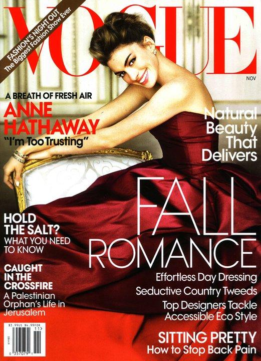 Anne Hathaway Covers Vogue Media Crumbs