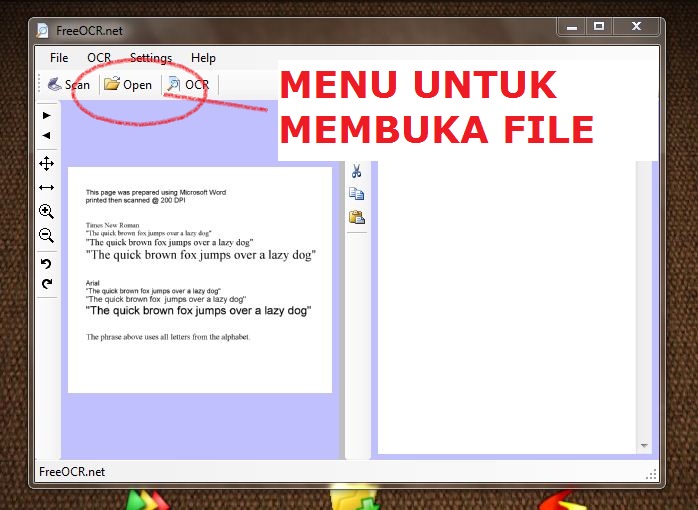 Free OCR Mengubah Hasil Scan Menjadi Teks Tulisan fariable