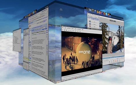 Cube Desktop (versi 1.3.1 pro) Memperindah Tampilan Komputer | fariable