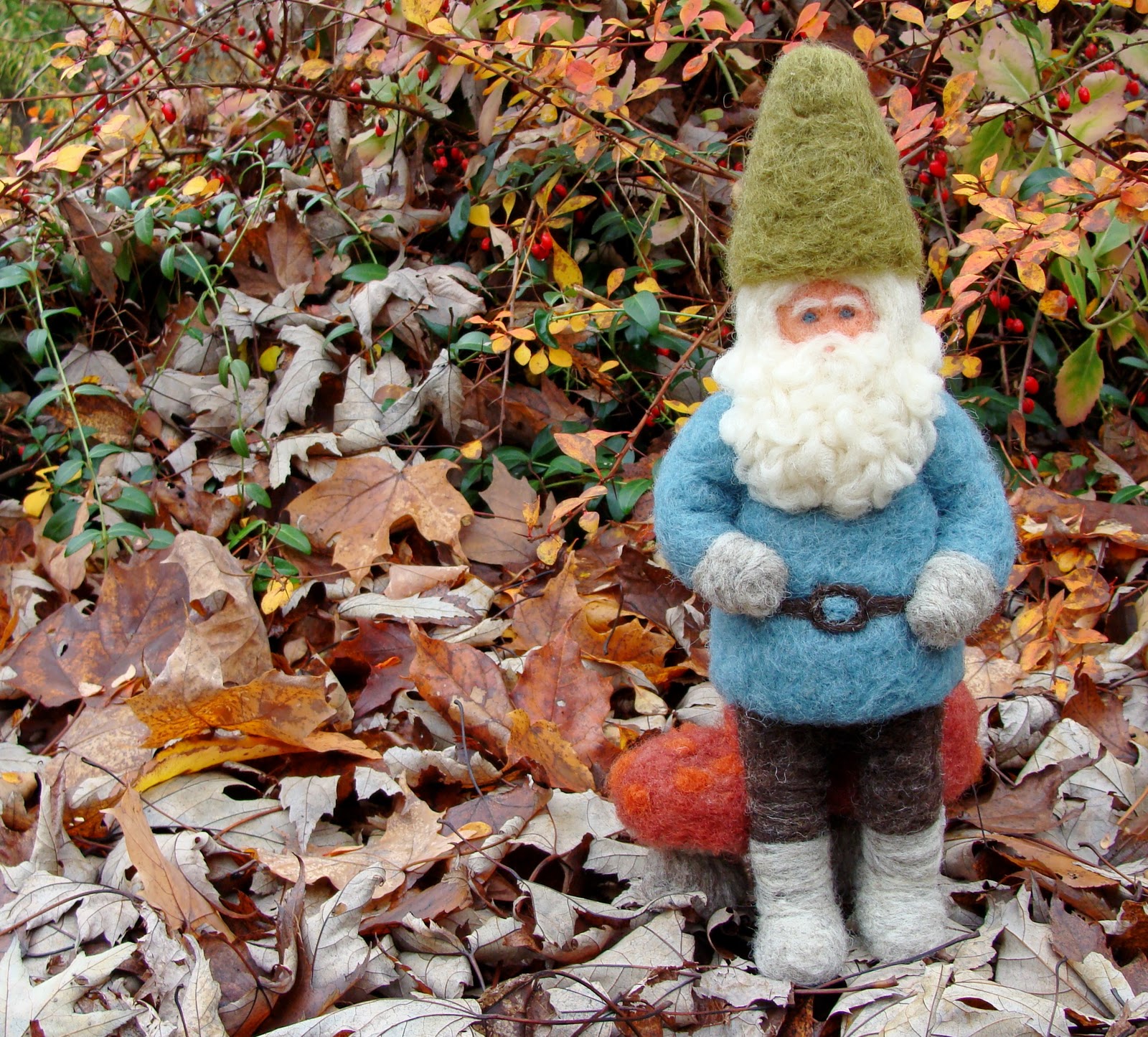 Bella McBride: Wooland Gnome Needle Felted Soft Sculpture... New at ...
