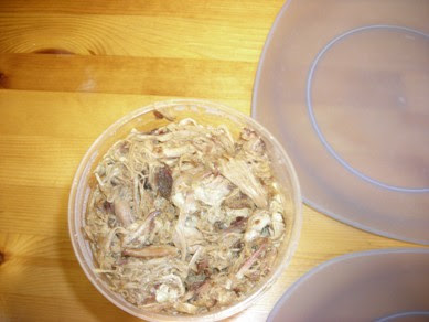 two pounds of pulled pork