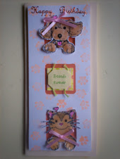 cat and dog card