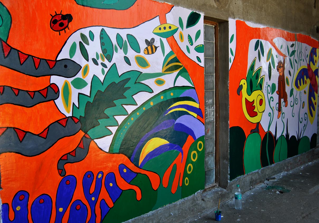 Our Journey MURAL PAINTING