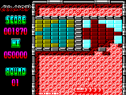 Arkanoid II - Level 1 on the ZX Spectrum