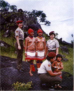 GUARDIA NACIONAL  Y LOS INDÍGENAS