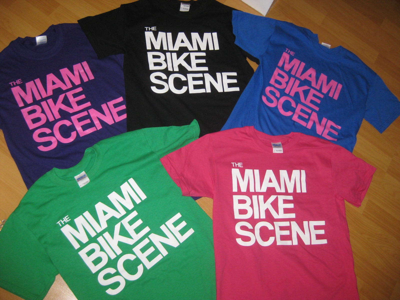 The Miami Bike Scene TShirts! Miami Bike Scene