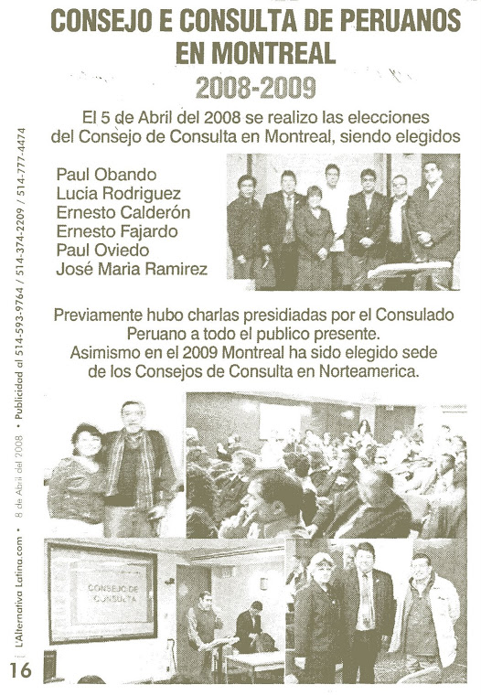 Consejo de Consulta en los Medios ("Chasqui Latino - Alternative")