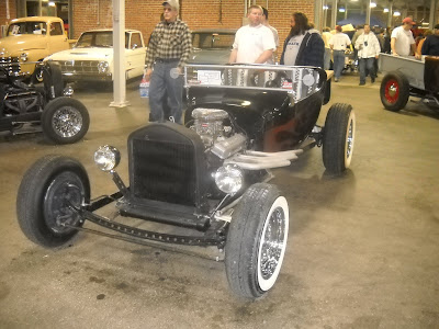  a very kool rat rod built out of a 2 ton International flatbed dually