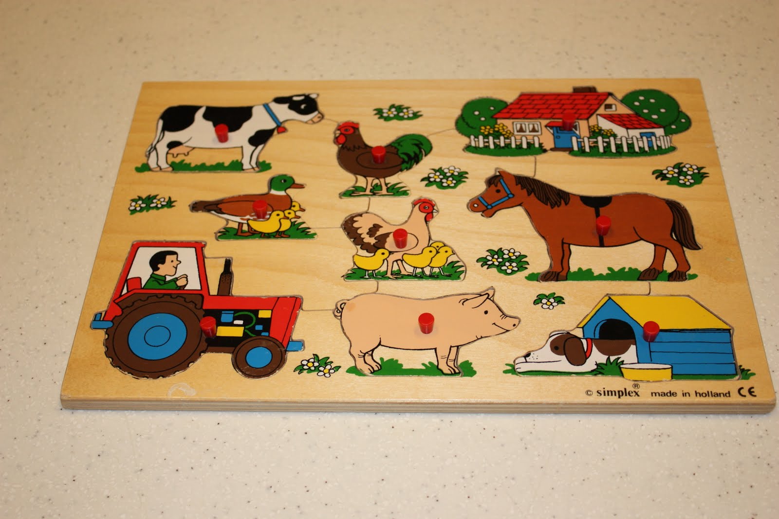 The Well Traveled Toy Toddler Puzzle Box