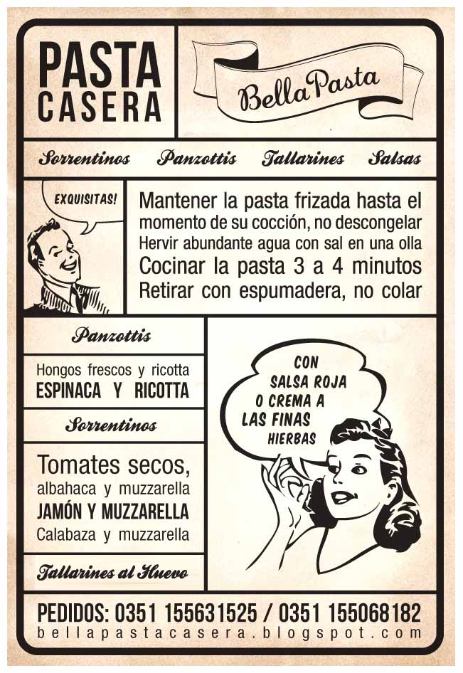 Bella Pasta Nuevo folleto de Bella Pasta!