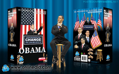 Black Suit w/ Flag 1/6 Scale DID Action Figures Obama