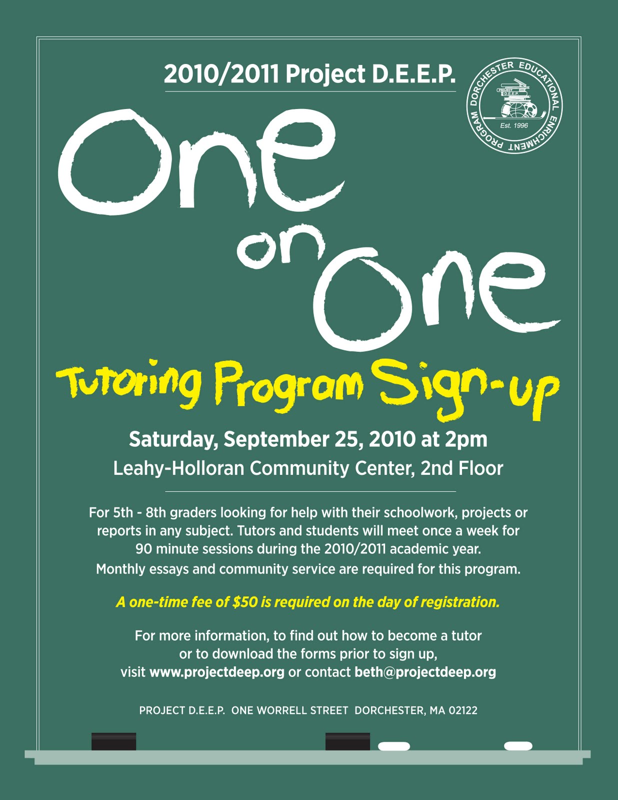 Things I Make And Stuff I Like Tutoring Flyer