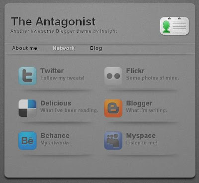 Antagonist business template