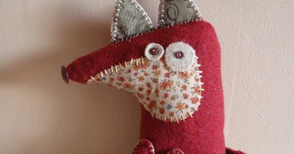 Lucykate Crafts . . .: Fox softie dilemma...,