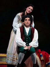 Anna and Rolando during performing a part of L'elisir d'amore at the Met's 40th anniversary gala 07