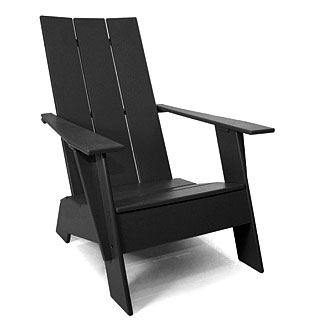 Adirondack Chair In Black 