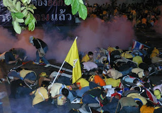 Thai-Protest-Tear-Gas