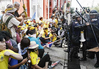 Thai-Demonstrators-Police-Violence