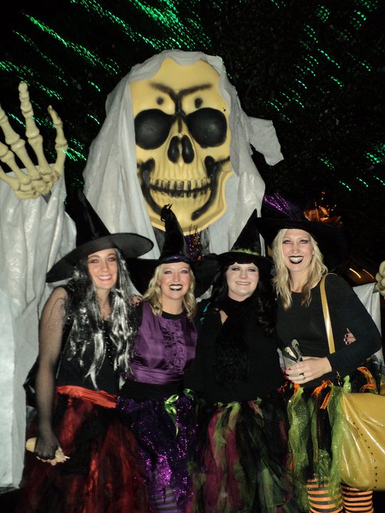 Team Ward: Witches night out at Gardner Village