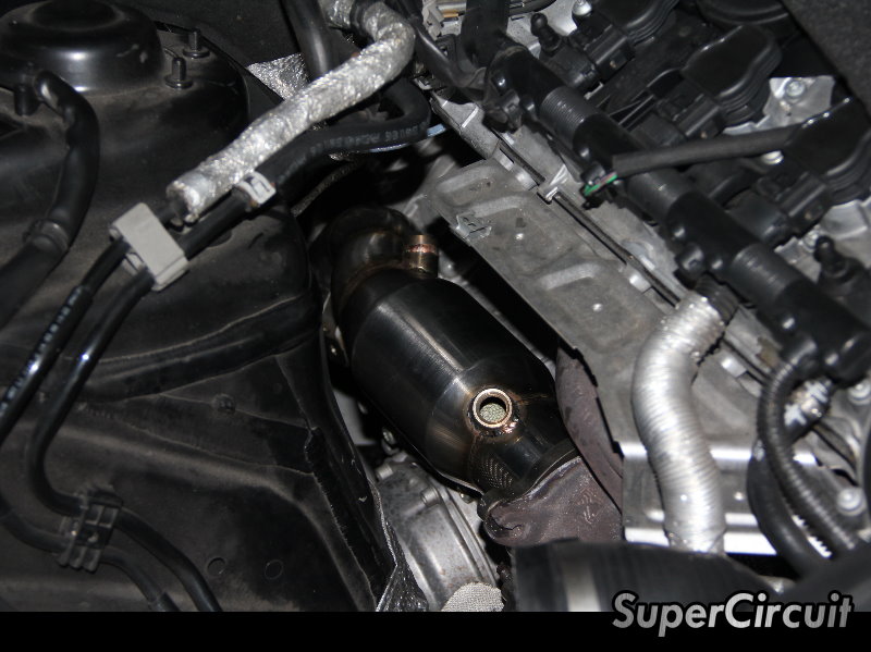 SUPERCIRCUIT Exhaust Pro Shop Audi A4 (B8) Downpipe & Customized