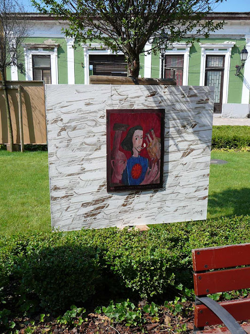 " ARANYKOR " , Installáció , 2008. ,  Váci Világi Vígalom , Kettős Tamás - Cs. Nagy András - CSNB