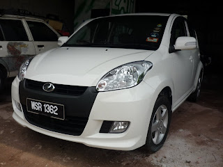  Myvi  accident wira tukar kulit pintu  azamaju sprayworks 