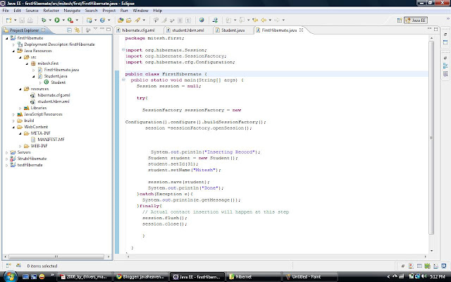 java spring hibernate tutorial eclipse java spring hibernate tutorial eclipse