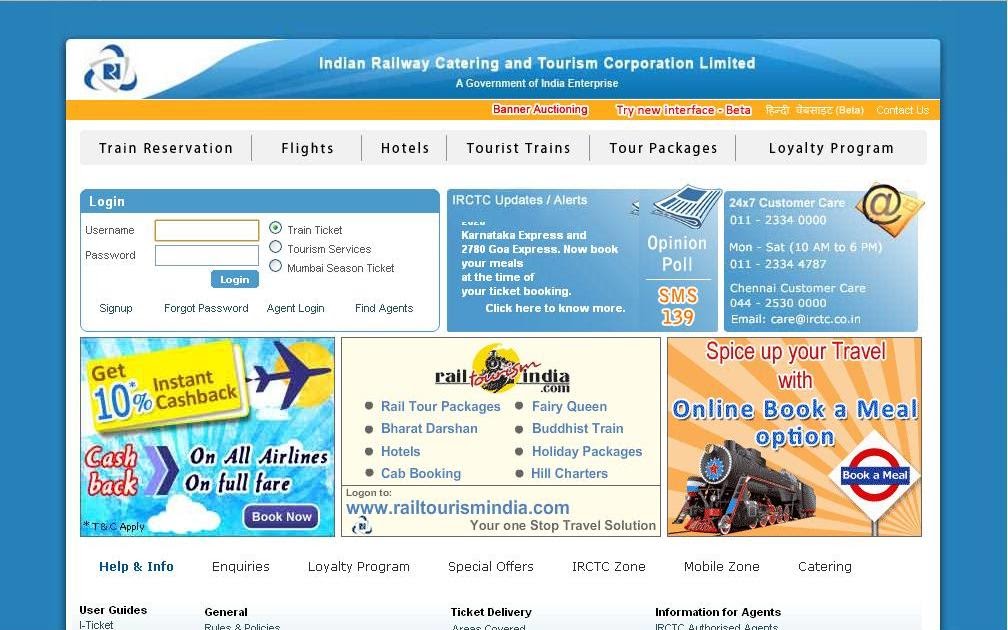 24news Irctc Seat Availability And Online Tickets