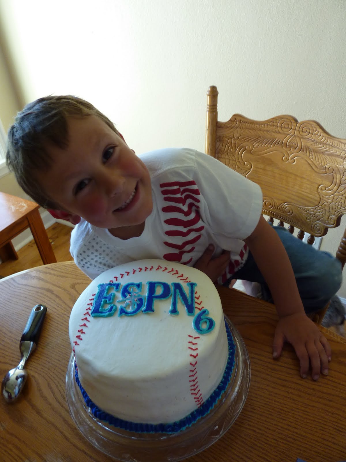 PEACH OF CAKE: Seattle Mariners Birthday Cake