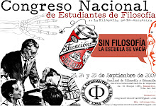 I CONGRESO NACIONAL DE ESTUDIANTES DE FILOSOFÍA 2009 - CHILE